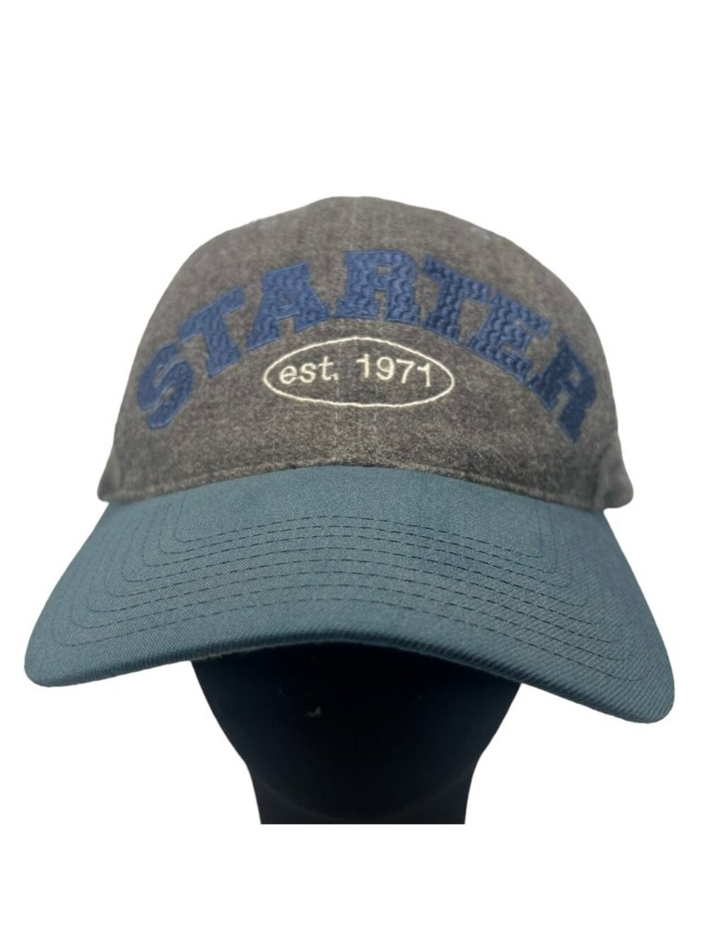 Starter Spell Out Logo Wool The Right Hat‎ Leather Strapback Cap Vintage Retro